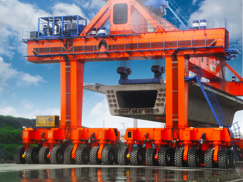 轮胎式提梁机